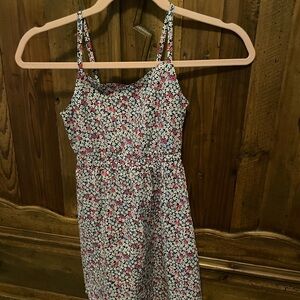 GAP Kids Black Floral Dress